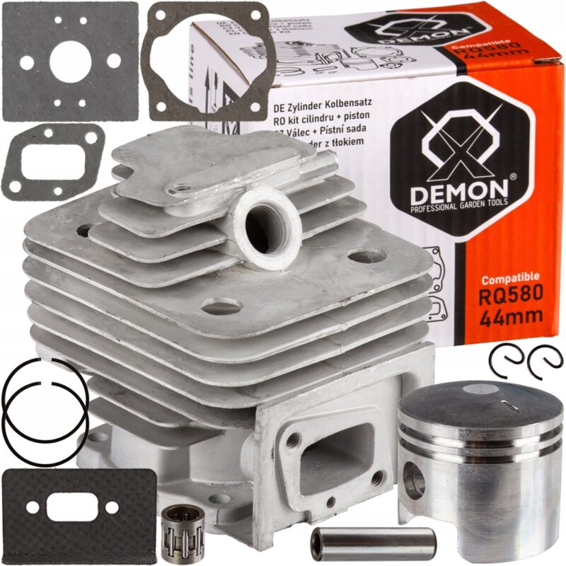 Cylinder Kosy Spalinowej 40mm Tłok Zestaw Uszczelek Łożysko Oryginał Demon