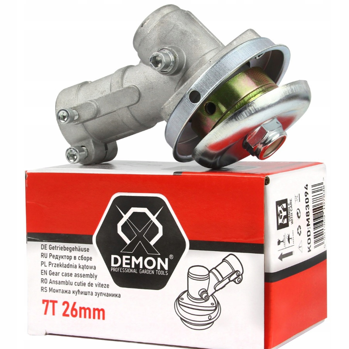 Przekładnia Kątowa Do Kosy Spalinowej 26mm Kwadrat Oryginalna Demon Kosa - obrazek 2