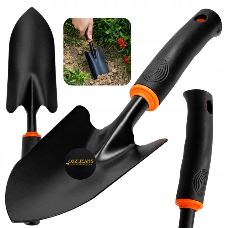 Łopatka Ogrodowa Metalowa Szeroka Do Przesadzania Sadzenia Roślin 31 Cm
