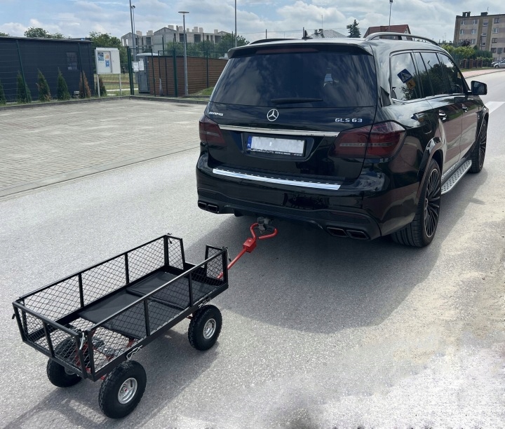 Wózek Transportowy Ogrodowy Plażowy Składany Turystyczny Duży 400KG - obrazek 9