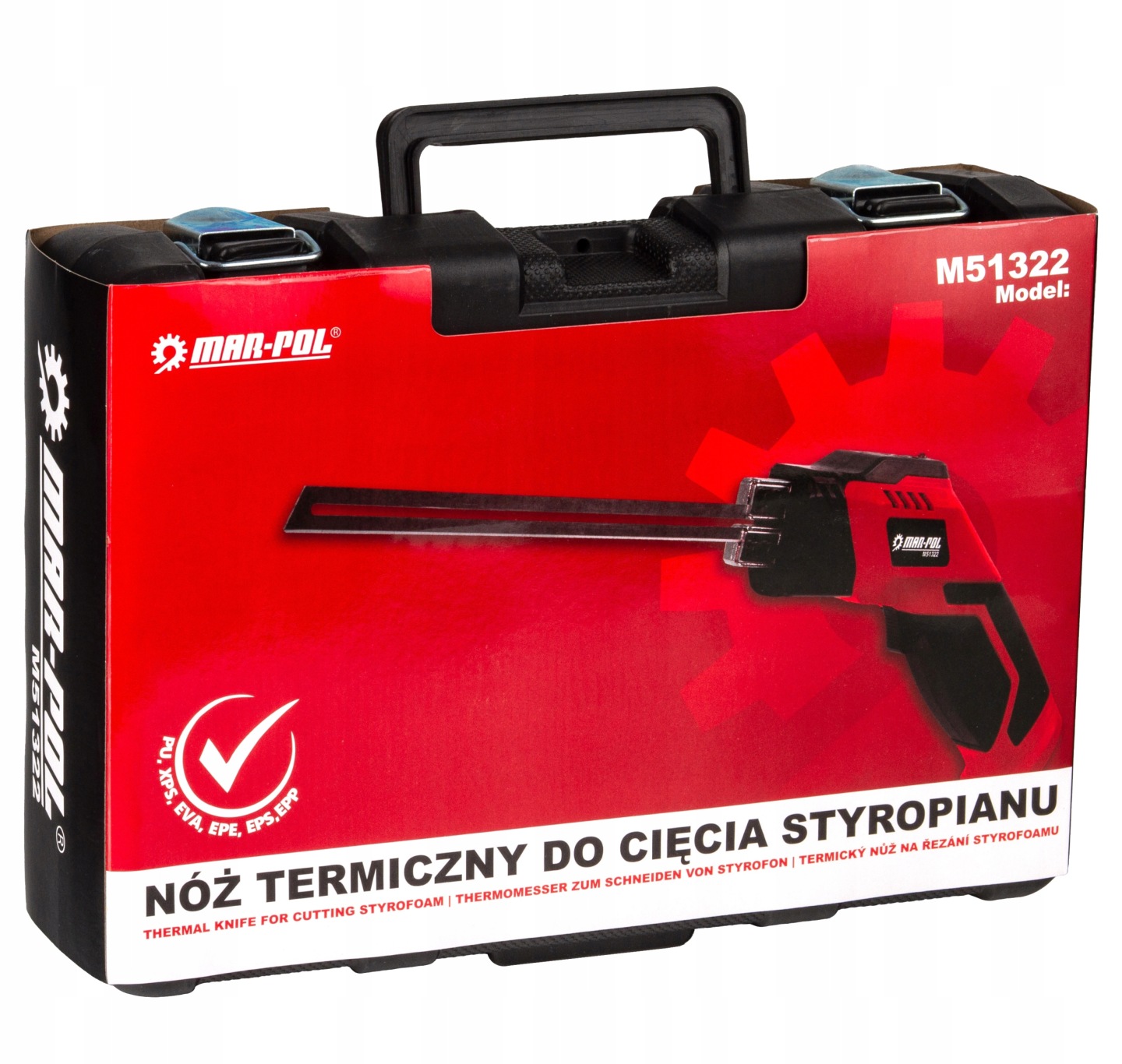 Nóż Termiczny Cięcia Styropianu 250w Wycinarka Boniarka Żłobiarka 4xostrze - obrazek 4