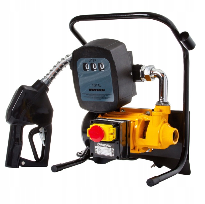 Dystrybutor Paliwa Pompa Pompka Oleju Ropy Mini Cpn 600w Pistoletem Licznik - obrazek 4