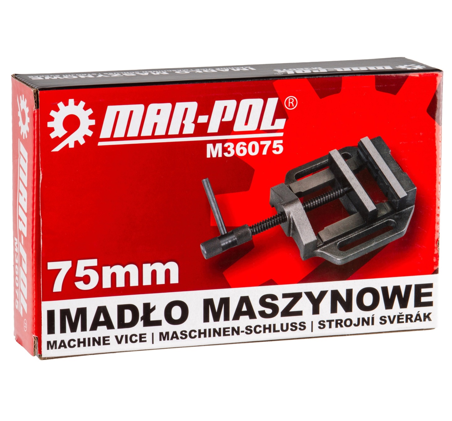 Imadło Uchwyt Maszynowe Modelarskie Wiertarki 75mm Żeliwne 3" - obrazek 4