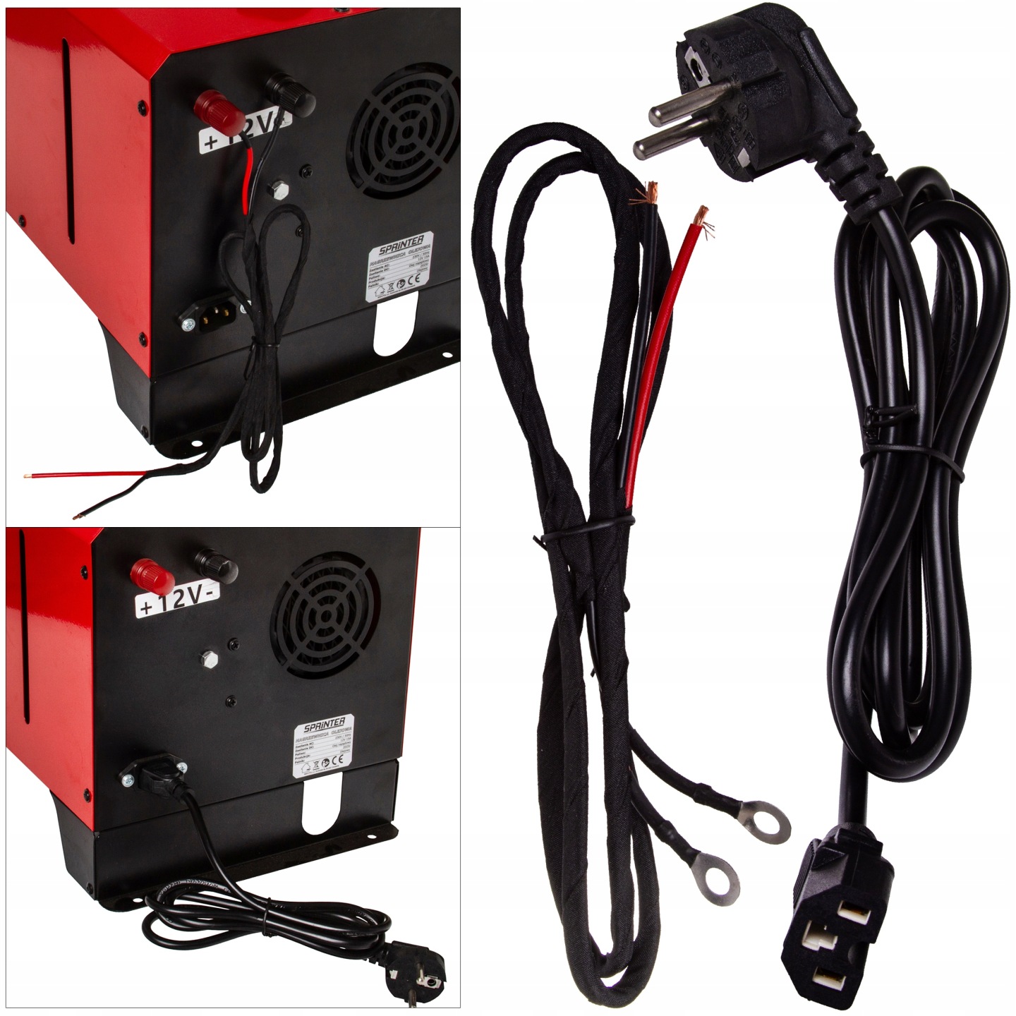 Kable Przewody 12v 230v Nagrzewnicy Ogrzewanie Postojowe Webasto 8kw 12kw
