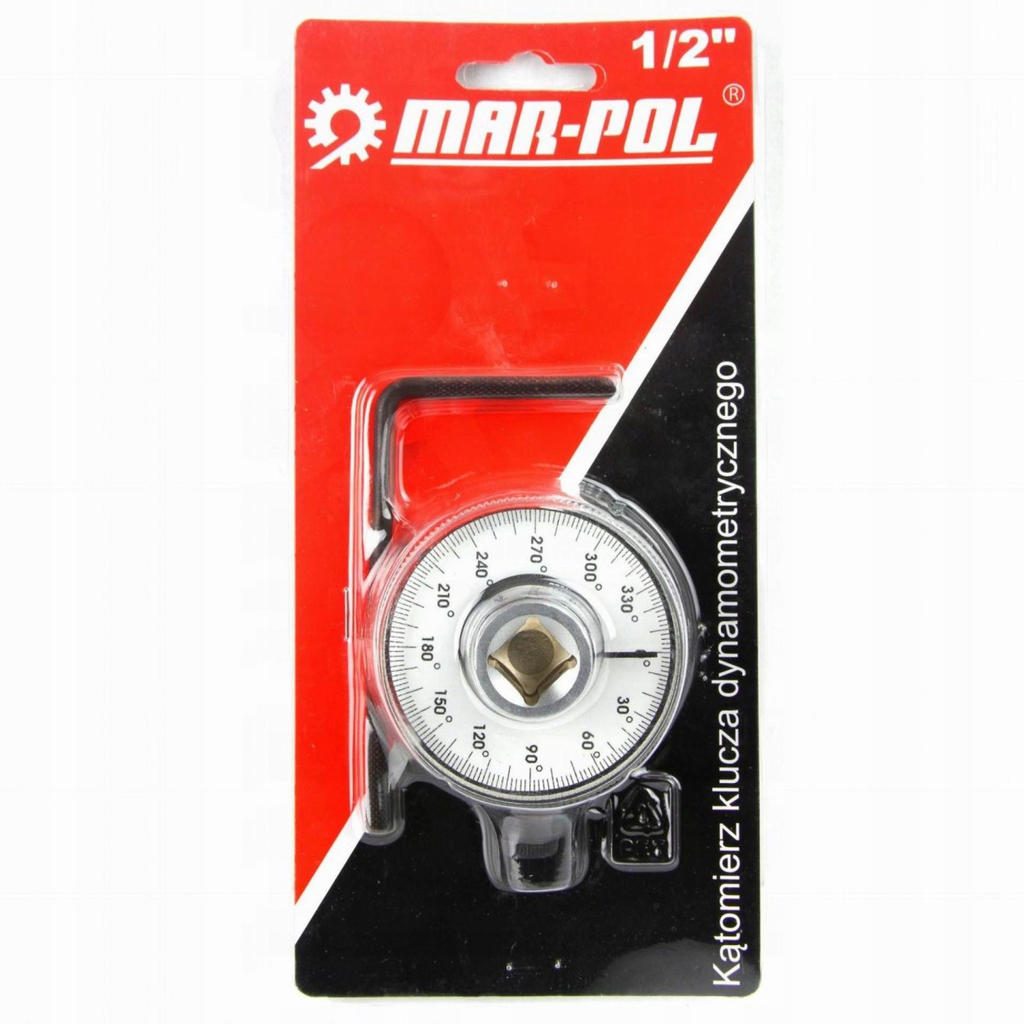 KĄTOMIERZ KLUCZA DYNAMOMETRYCZNEGO 1/2'' KLUCZ - obrazek 3