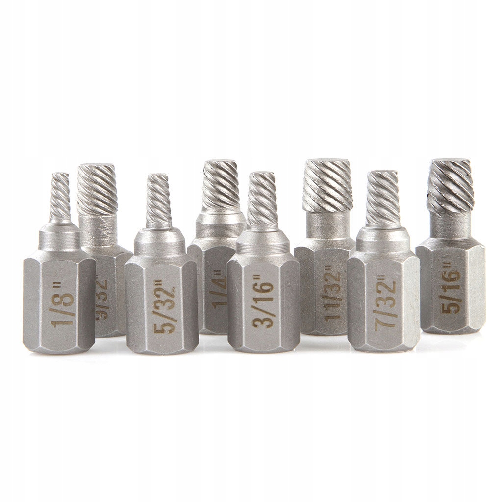 Zestaw 25 Wykrętaków Do Uszkodzonych Śrub Hex Torx Spline Profesjonalny - obrazek 4