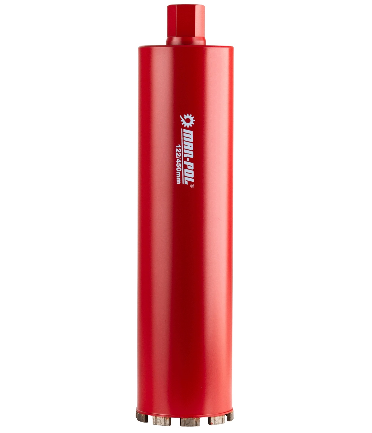 Wiertło Koronowe Diamentowe Do Betonu 122 X 450mm Wiertnica Otwornica - obrazek 2