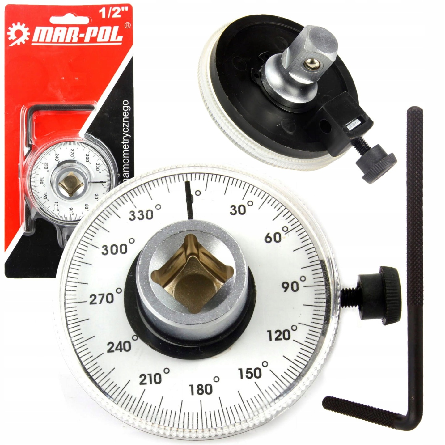 KĄTOMIERZ KLUCZA DYNAMOMETRYCZNEGO 1/2'' KLUCZ