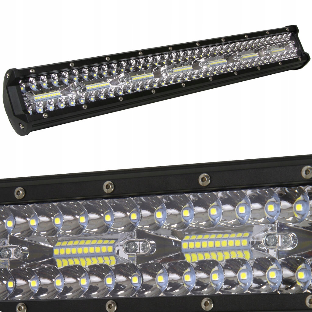 Lampa Robocza Samochodowa Panel LED Halogen 420w Szperacz 12v 24v LED 500mm - obrazek 3