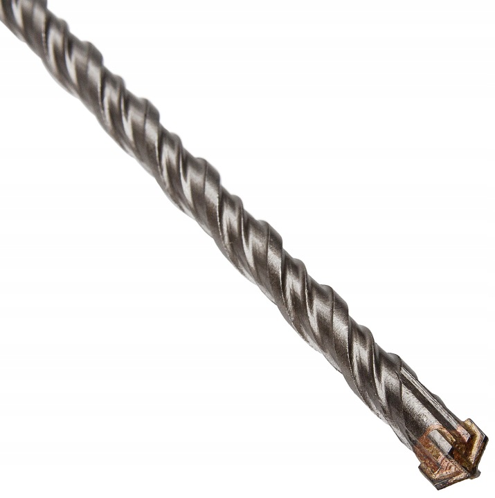 WIERTŁO DO BETONU SDS-PLUS 10x450 mm TWARDY BETON MUR CEGŁA MOCNE KRZYŻOWE - obrazek 4