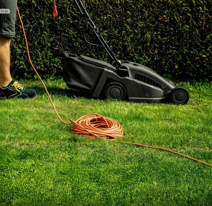 Przedłużacz Budowlany Ogrodowy 3x2,5 Gruby Kabel Z Uziemieniem 230v 50m - obrazek 5